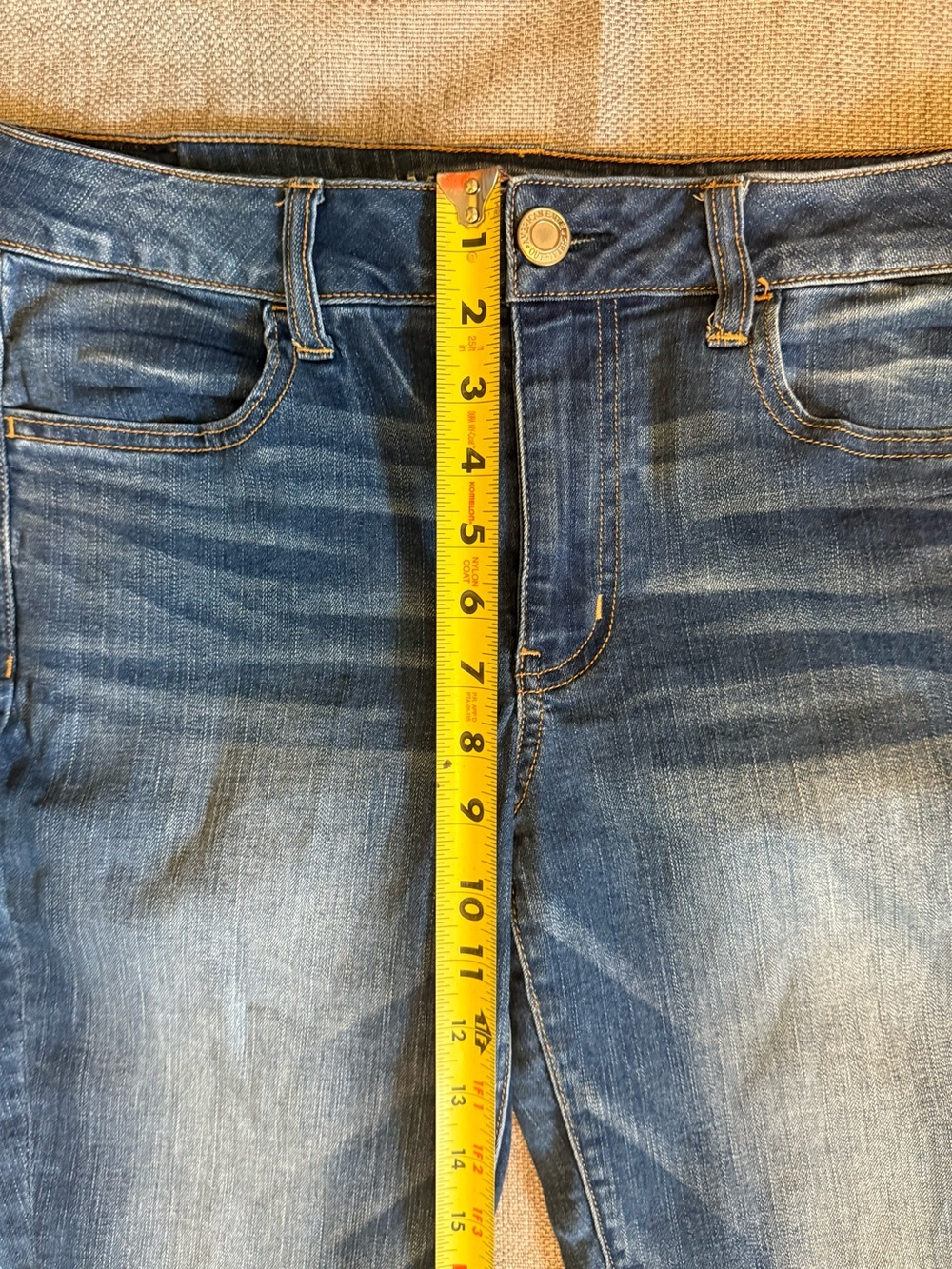American Eagle Outfitters Women's Blue jeggings Jeans - Picture 7 of 10
